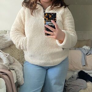 Women’s White Sherpa